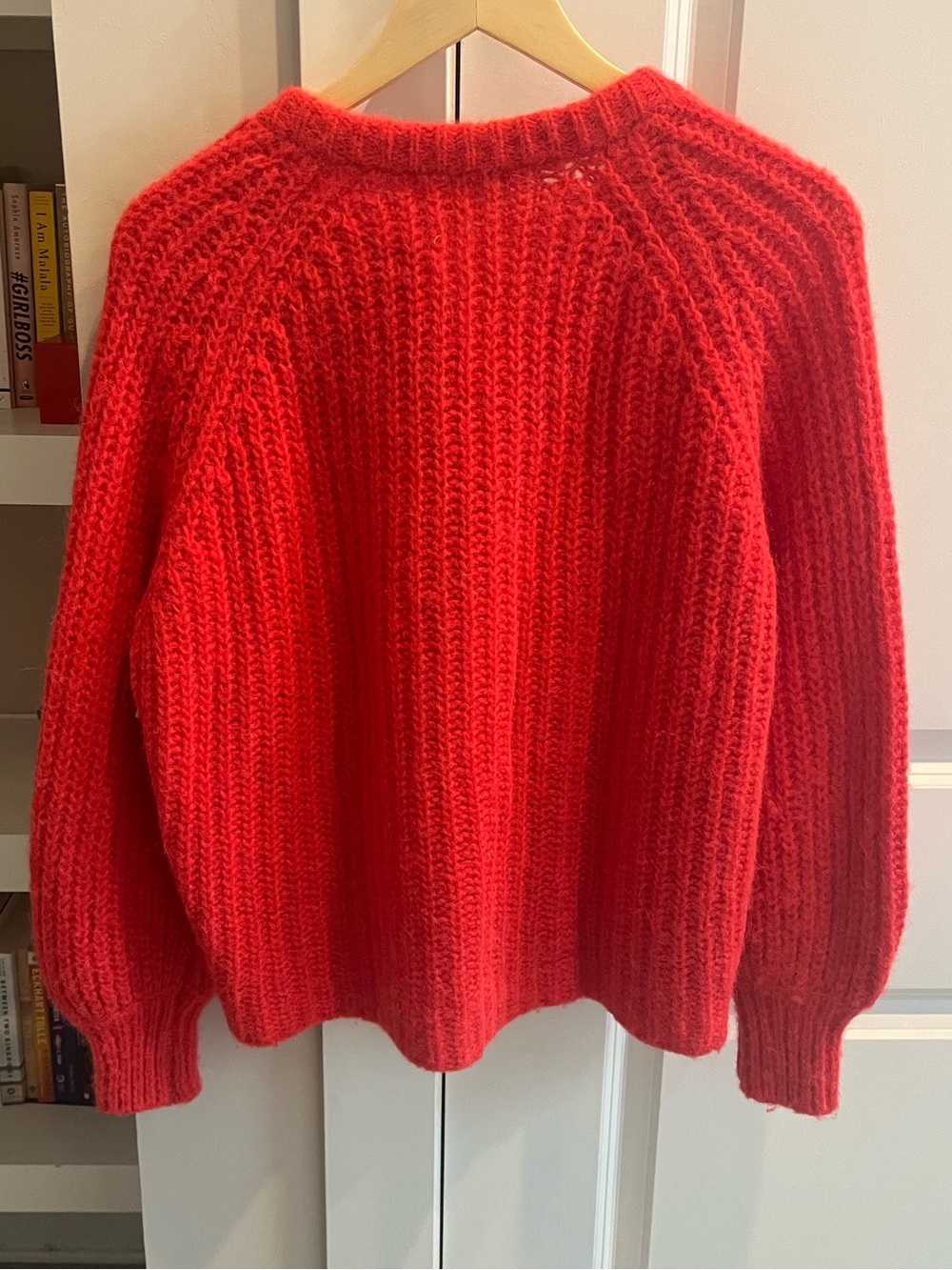 Sezane Emile Red Cardigan (Small) - Picture 4 of 8